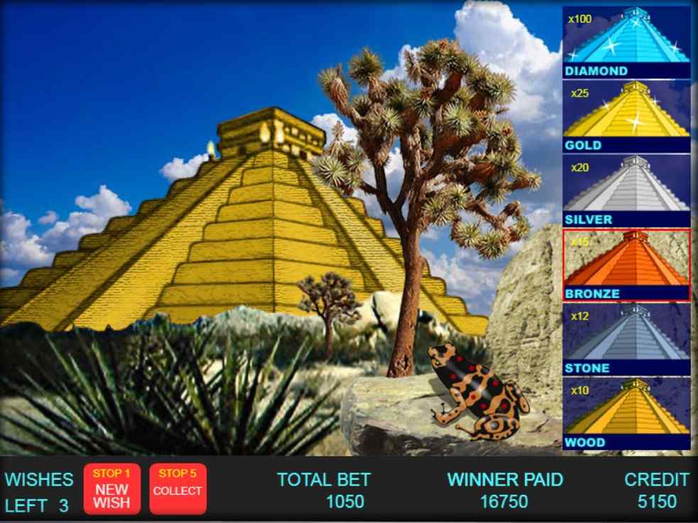 Игровой автомат Пирамида (Aztec Gold, Золото Ацтеков) играть бесплатно без регистрации